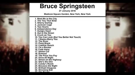 Bruce springsteen madison square garden setlist. Things To Know About Bruce springsteen madison square garden setlist. 